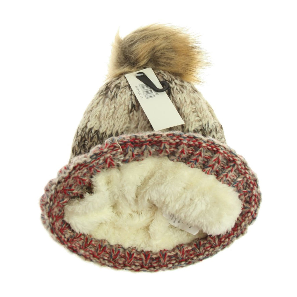 HAT624 Lined Beanie Cerise