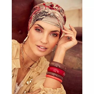 Sapphire Boho Turban Bohemian Vibes