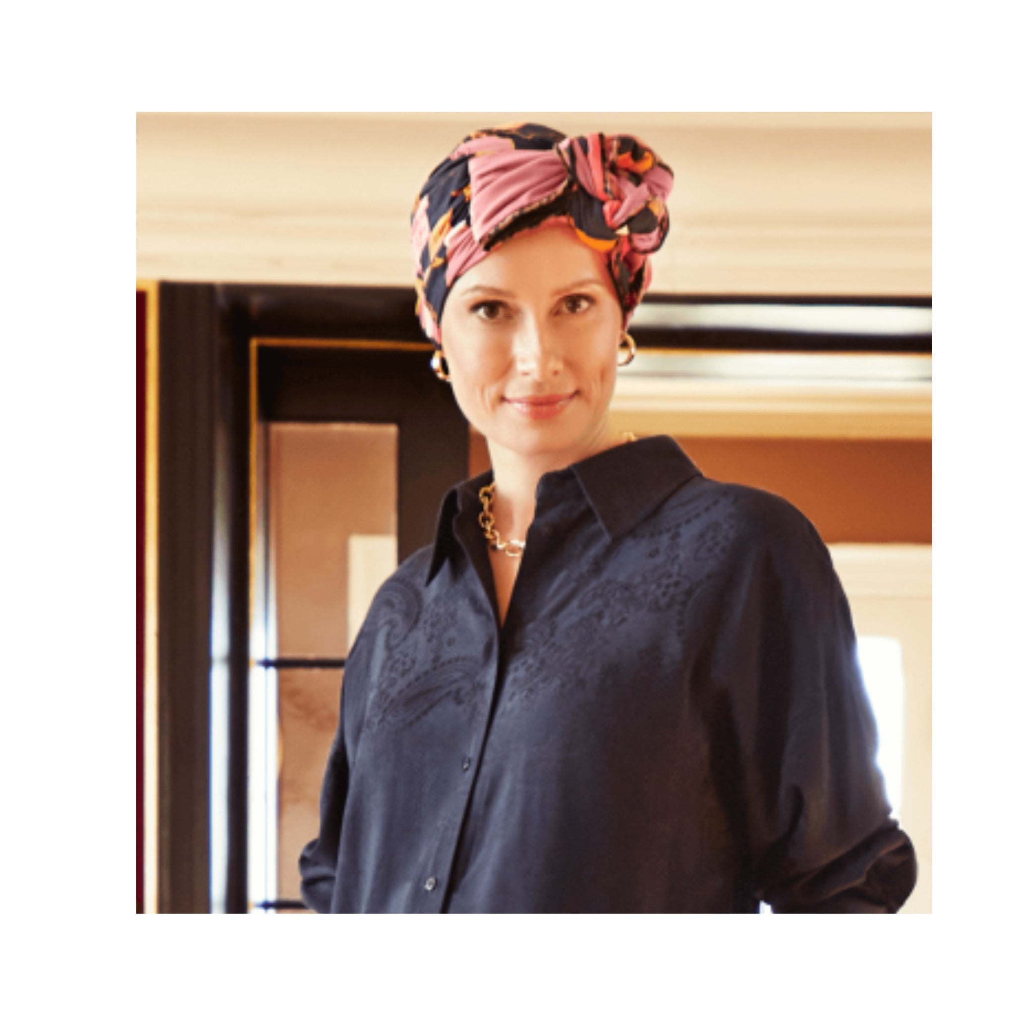 Beatrice Turban with Ribbons – Hat Tricks NZ