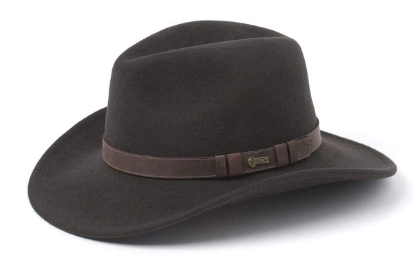 Haddad Hat in brown