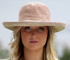 Classic Lined Breton Hat in Camel Mix